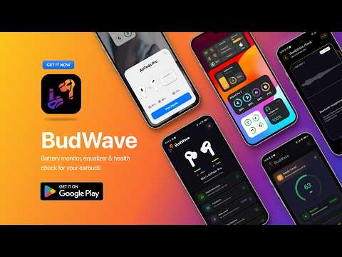 BudWave: Earbuds Battery & EQ