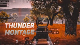 Thunder Pubg Montage |BGMI MONTAGE | OnePlus, 9R,9,87,7T,,7,67,8,N105G,N100, Nord,5T,NeverSettle