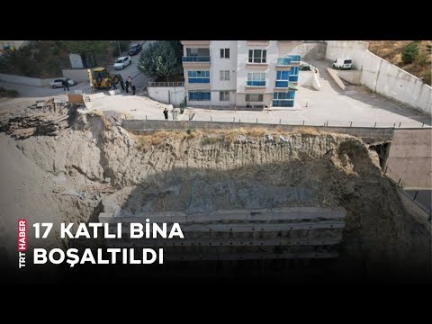 Ankara'da toprak kayması