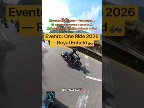 ¡Cambia el NO PUEDO por ¿CÓMO LO HAGO?! 🏍️🔥 | One Ride 2026 — 150 moteros a Villeta | Royal Enfiel