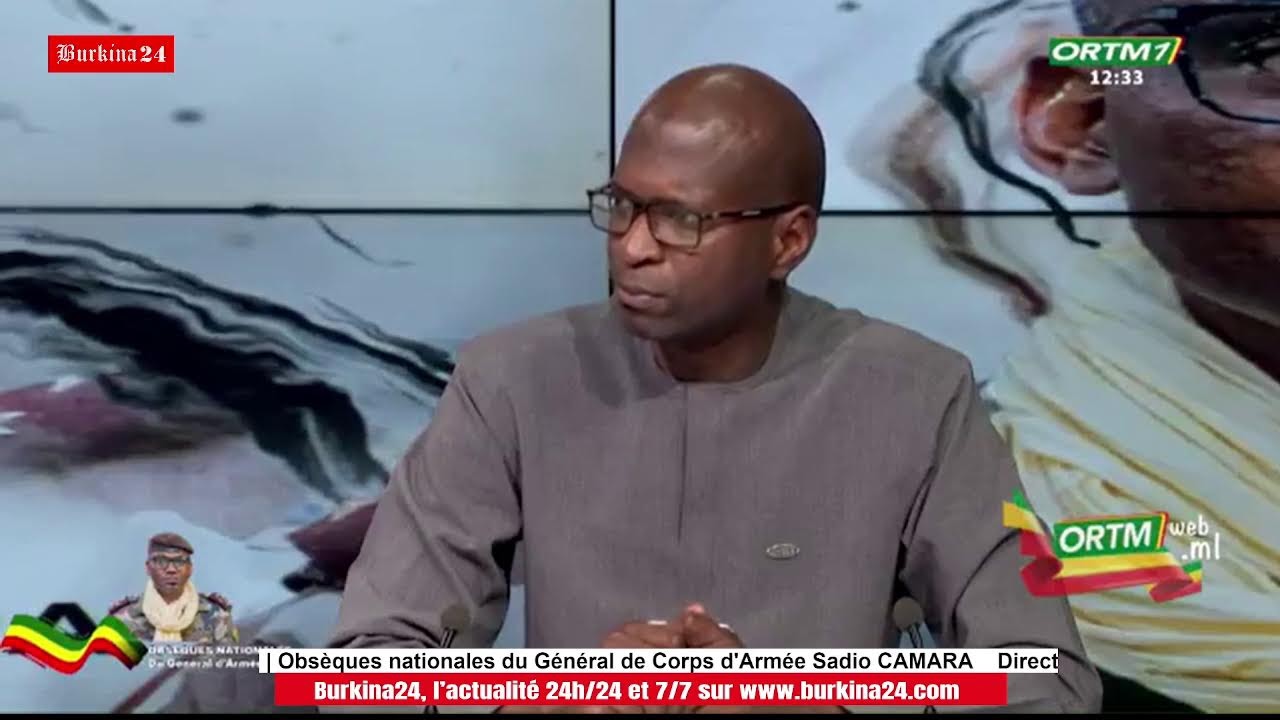 Direct | Obsèques nationales du Général de Corps d'Armée Sadio CAMARA