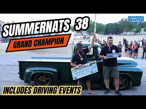 Grand Champion Contenders, Driving Events & Winner at Summernats 38 2026