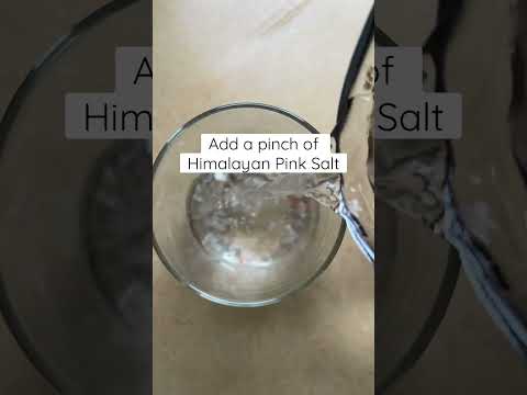 Water is life. Add a pinch of Himalayan pink salt to your water. Rich in essential minerals 🙏💦💧