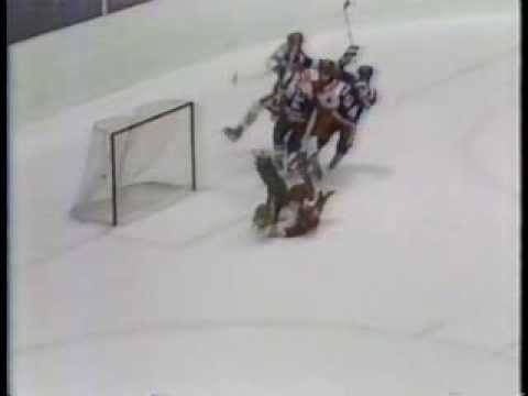David A. Jensen Scores for Team USA vs. Poland in 1984 Olympics