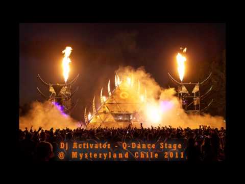 Dj Activator - Q-Dance Stage @ Mysteryland Chile 2011