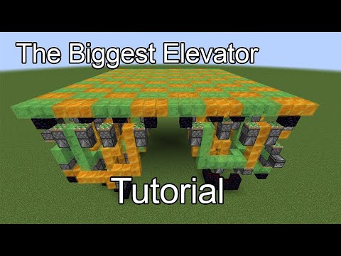 Insane Minecraft Elevator Tutorial - TOP SECRET Redstone Build