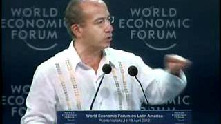 Sesión Plenaria del Foro Económico Mundial para América Latina