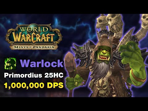 Affliction Warlock vs Primordius 25HC - 1 MILLION DPS Guide