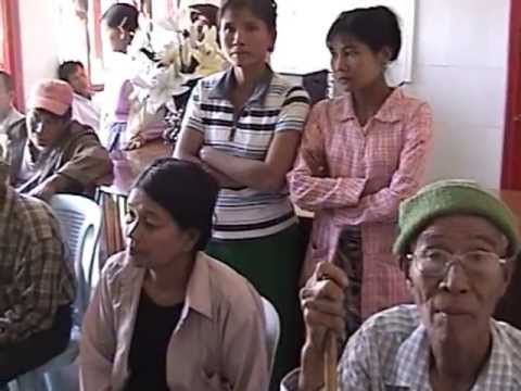 Cerimônia de abertura da clínica gratuita Ngathainggyaung Shwe Myint Tar (29-11-2009) Parte 04