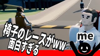 【バカゲー】オフィスチェアでレースする海外のゲームが面白すぎたww。【Race Trace実況プレイ】