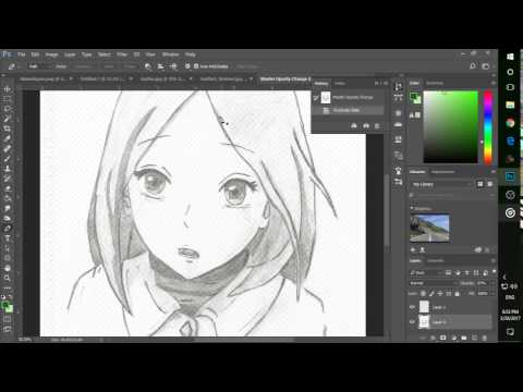 Photoshop: Using The Pen Tool for Anime Art
