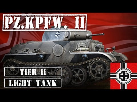 WOT Blitz - Pz Kpfw II Tank Review - German Tier 2 Light || World of Tanks Blitz ||