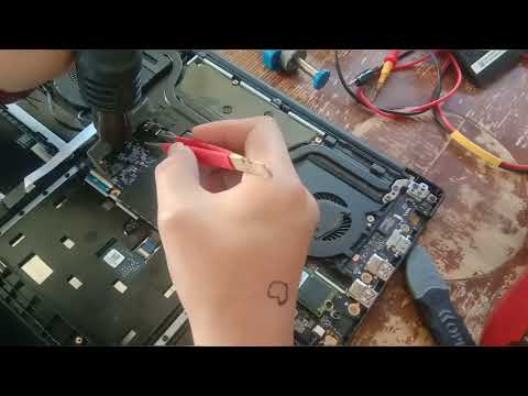 No power| mosfet problem| not switching mosfet| #laptoprepair #repairing #nopower #repair #huawei