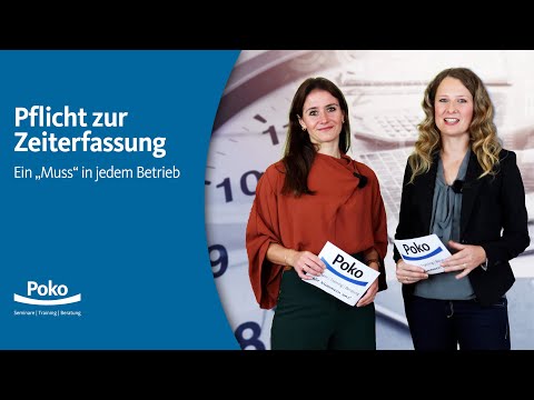 Pflicht zur Zeiterfassung - Ein "Muss" in jedem Betrieb
