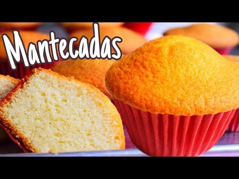 MANTECADAS ESPONJOSAS/ Dulce Hogar Recetas