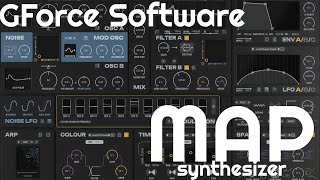 Video thumbnail for Map Synthesizer by GForce Software (No Talking) by Elektronick Musick