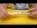 Нож якутский с деревянными ножнами. 