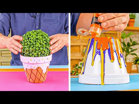 15 DIY-Ideen, die jeden Blumentopf in einen Eyecatcher verwandeln