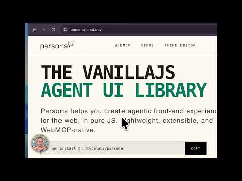 Persona.js 소개 영상