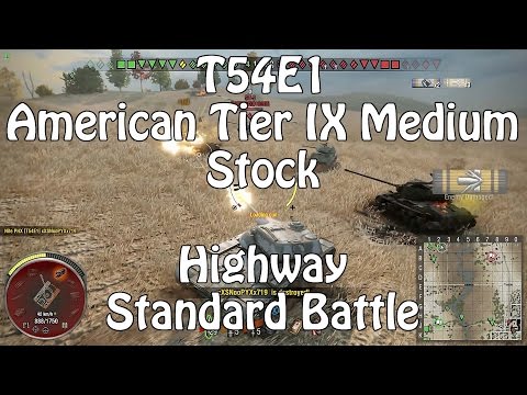 World Of Tanks || Xbox One || T54E1 || Stock