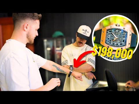 CLIENT BUYS A $198,000 DOLLAR WATCH!