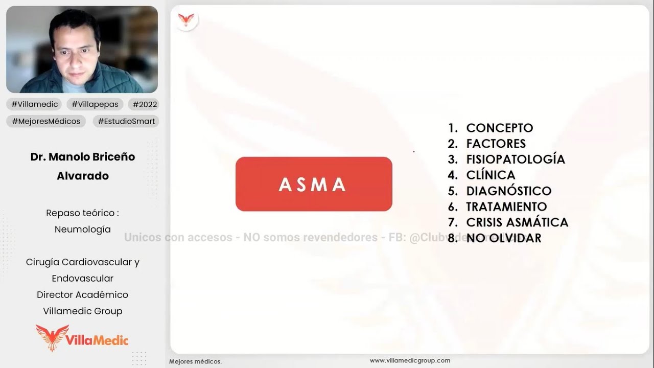 ASMA REPASO TEÓRICO - NEUMOLOGÍA - VILLAMEDIC