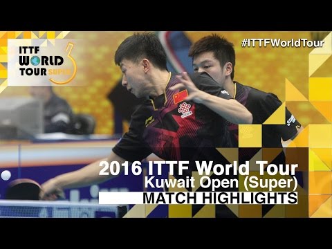 2016 Kuwait Open Highlights: Ma Long/Fan Zhendong vs Bojan Tokic/Aleksandar K. (R16)