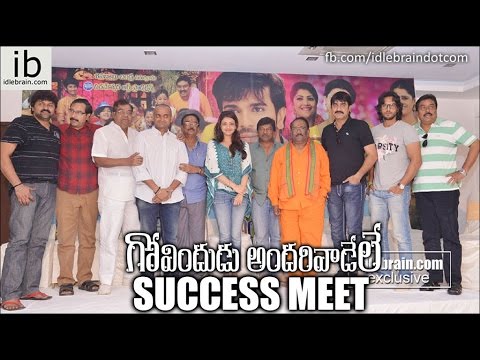 Govindudu Andari Vaadele success meet - idlebrain.com
