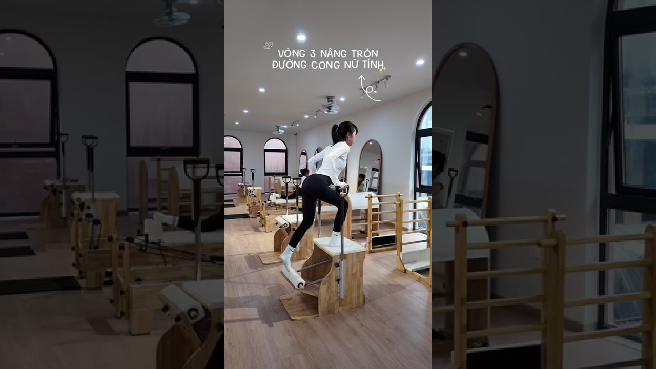 Mông săn, bụng gọn không cần tạ nặng - Pilates 12 tuần