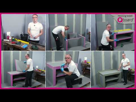 Henning testet Qboard: Waschtisch bauen