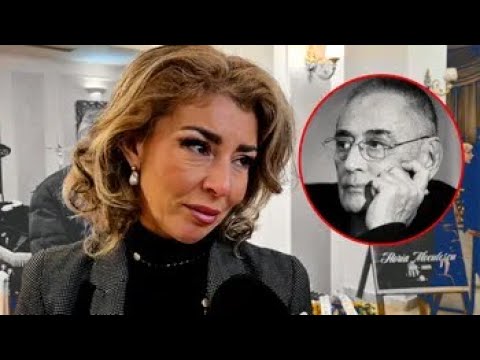 Alexandra Velniciuc rupe tăcerea la priveghiul lui Horia Moculescu