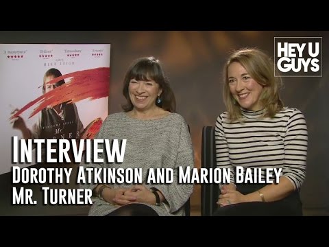 Dorothy Atkinson and Marion Bailey Interview - Mr. Turner