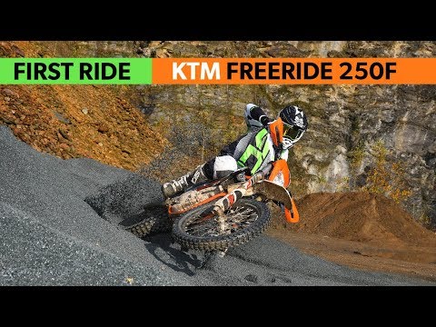 First Ride: KTM Freeride 250F 2018, ridden at EnduroGP Germany Extreme Test area