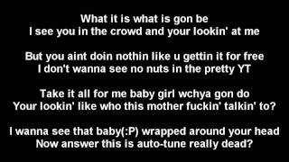 T-Pain - Take your shirt off | lyrics on screen