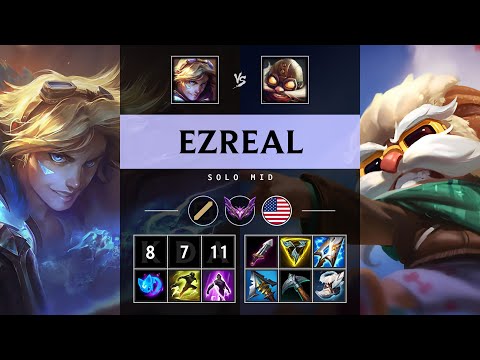 Ezreal Mid vs Corki - NA Master Patch 25.09