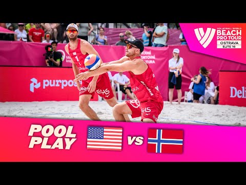 Partain M./Benesh A. vs. Mol, A./Sørum, C. - Bronze Match Highlights | Ostrava 2024 #BeachProTour