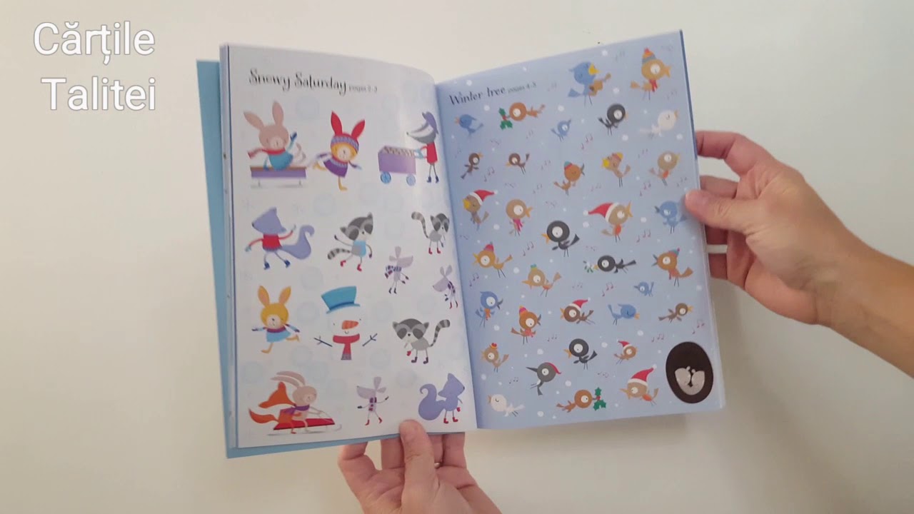 USBORNE LITTLE FIRST STICKERS CHRISTMAS