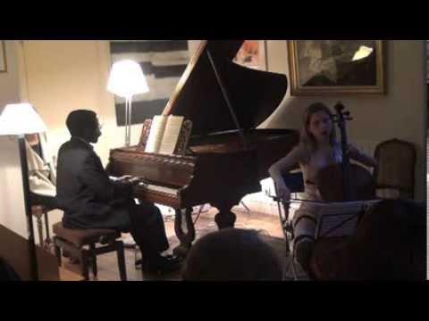 Manuel de Falla: Suite Populaire Espagnole - Ingrid Schoenlaub (cello), Sodi Braide (piano)