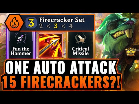 One Auto Attack = 15 Firecrackers: New Augment Set is Insane on Twitch | League ARAM Mayhem