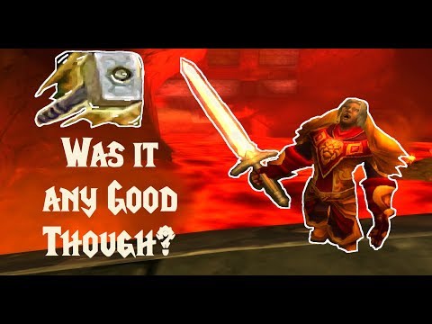 PALADIN In CLASSIC WoW: Was It Any Good Though?