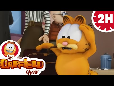 Garfield's adventure in China ! 🧳 - Funny compilation