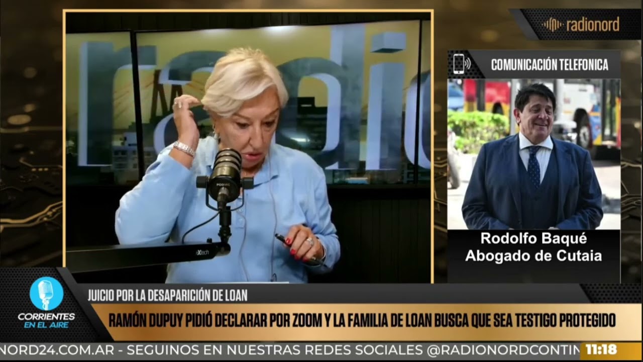Bacqué: "Cutaia de verdad quería encontrar a Loan , con los errores que cometió"