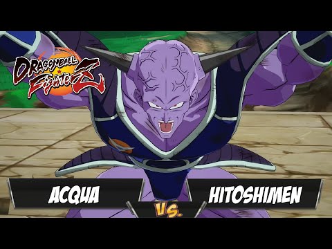 Acqua(Ginyu/UI Goku/Super Baby 2) Fights HitoshiMen(UI Goku/Adult Gohan/Roshi)[DBFZ PS4]