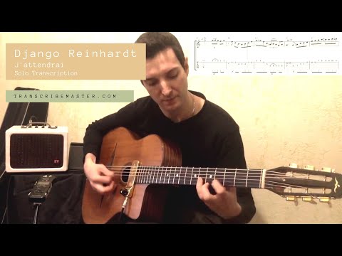 Django Reinhardt - J'attendrai ( Solo Transcription )