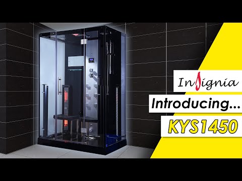 Insignia Introducing... 3-in-1 COMPLETE Sauna/Shower/Steam Room |  KYS1450