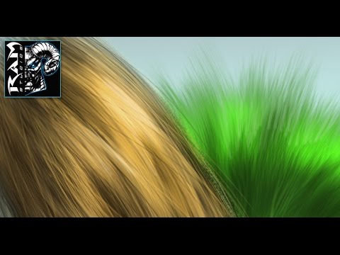 How to Make a Hair and Fur Brush in Photoshop - Tutorial narrated by Robert Marzullo