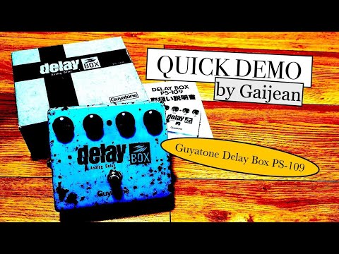 Vintage Guyatone Box Series PS-109 Analog Delay / BBD mic & guitar delay effects pedal imagen 8