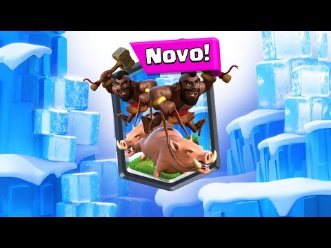NOVA CARTA CORREDOR DE GELO E MUITO MAIS NA NOVA ATUALIZACÌ§AÌƒO DO CLASH ROYALE - Nery NEWS #301