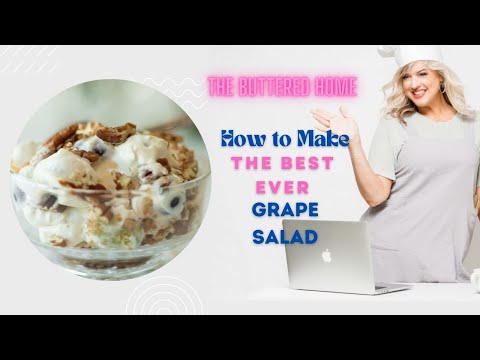How to make the Best Ever Grape Salad