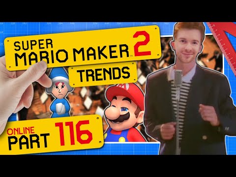 SUPER MARIO MAKER 2 ONLINE 👷 #116: Evolution of Meme Music & Drizzelus Super World